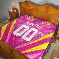 Personalized Barbados Tridents Quilt Cricket Mascot Dynamic Anime Art
