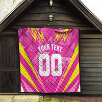 Personalized Barbados Tridents Quilt Cricket Mascot Dynamic Anime Art