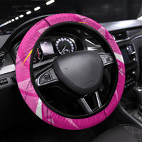 Barbados Tridents Steering Wheel Cover Cricket Mascot Dynamic Anime Art