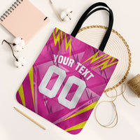Personalized Barbados Tridents Tote Bag Cricket Mascot Dynamic Anime Art