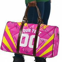 Personalized Barbados Tridents Travel Bag Cricket Mascot Dynamic Anime Art