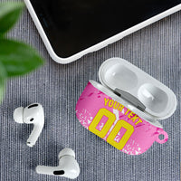 Personalized Barbados Tridents Cricket AirPods Case Trident Graphic Splash Pattern Caribbean Sport