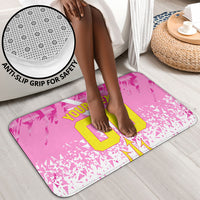 Personalized Barbados Tridents Cricket Bathroom Set Trident Graphic Splash Pattern Caribbean Sport