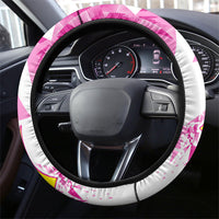 Barbados Tridents Cricket Steering Wheel Cover Trident Graphic Splash Pattern Caribbean Sport