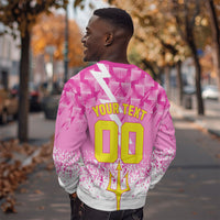 Personalized Barbados Tridents Cricket Sweatshirt Trident Graphic Splash Pattern Caribbean Sport