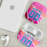 Personalized Barbados Cricket Tridents AirPods Case Graphic Geometric Dynamic Sports Mascot