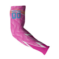 Personalized Barbados Cricket Tridents Arm Sleeves Graphic Geometric Dynamic Sports Mascot