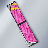 Personalized Barbados Cricket Tridents Auto Sun Shade Graphic Geometric Dynamic Sports Mascot
