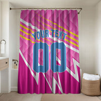 Personalized Barbados Cricket Tridents Bathroom Set Graphic Geometric Dynamic Sports Mascot