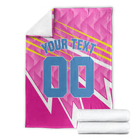 Personalized Barbados Cricket Tridents Blanket Graphic Geometric Dynamic Sports Mascot