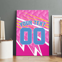 Personalized Barbados Cricket Tridents Canvas Wall Art Graphic Geometric Dynamic Sports Mascot