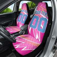 Personalized Barbados Cricket Tridents Car Seat Cover Graphic Geometric Dynamic Sports Mascot