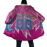 Personalized Barbados Cricket Tridents Cloak Graphic Geometric Dynamic Sports Mascot