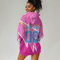 Personalized Barbados Cricket Tridents Hoodie Dress Graphic Geometric Dynamic Sports Mascot