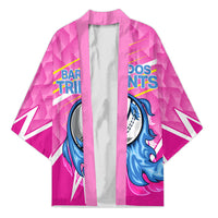 Personalized Barbados Cricket Tridents Kimono Graphic Geometric Dynamic Sports Mascot