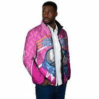 Personalized Barbados Cricket Tridents Padded Jacket Graphic Geometric Dynamic Sports Mascot