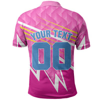 Personalized Barbados Cricket Tridents Polo Shirt Graphic Geometric Dynamic Sports Mascot