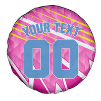 Personalized Barbados Cricket Tridents Spare Tire Cover Graphic Geometric Dynamic Sports Mascot