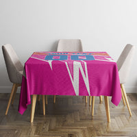 Personalized Barbados Cricket Tridents Tablecloth Graphic Geometric Dynamic Sports Mascot