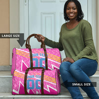 Personalized Barbados Cricket Tridents Travel Bag Graphic Geometric Dynamic Sports Mascot