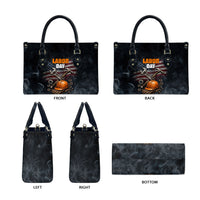 Labor Day Leather Bag Strong Hands Build Nations Patriotic Grunge Tools
