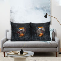 Labor Day Pillow Cover Strong Hands Build Nations Patriotic Grunge Tools