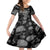 Skull Pattern Family Matching Summer Maxi Dress and Hawaiian Shirt I'm Never Alone - My Demon Are With Me 24/7 - Wonder Print Shop