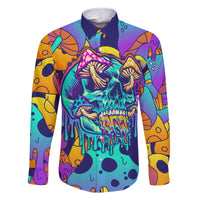 High Feel Skull Family Matching Mermaid Dress and Hawaiian Shirt What Is Heaven - Wonder Print Shop