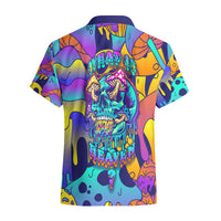 High Feel Skull Hawaiian Shirt What Is Heaven - Wonder Print Shop