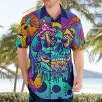 High Feel Skull Hawaiian Shirt What Is Heaven - Wonder Print Shop