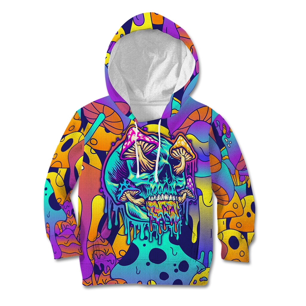 High Feel Skull Kid Hoodie What Is Heaven - Wonder Print Shop