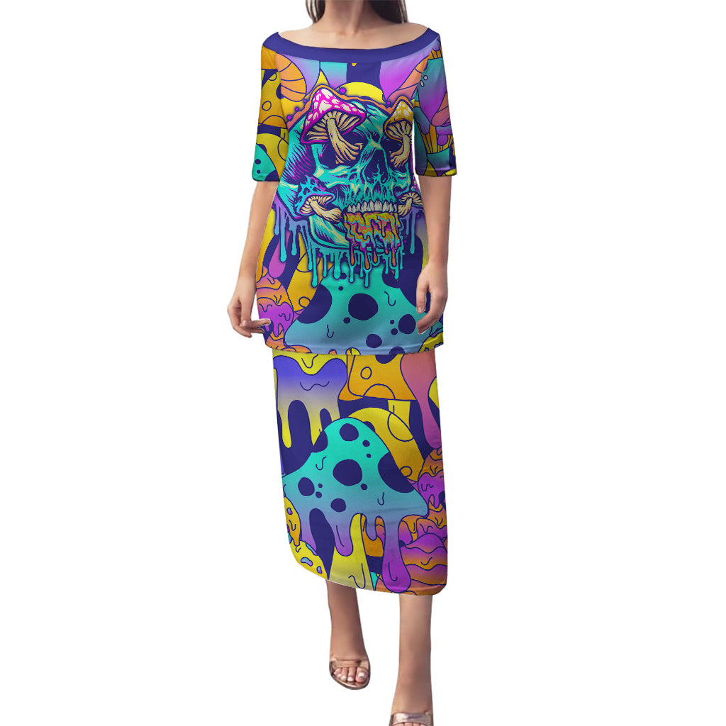 High Feel Skull Puletasi What Is Heaven - Wonder Print Shop