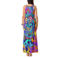 High Feel Skull Tank Maxi Dress What Is Heaven - Wonder Print Shop