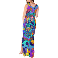 High Feel Skull Tank Maxi Dress What Is Heaven - Wonder Print Shop
