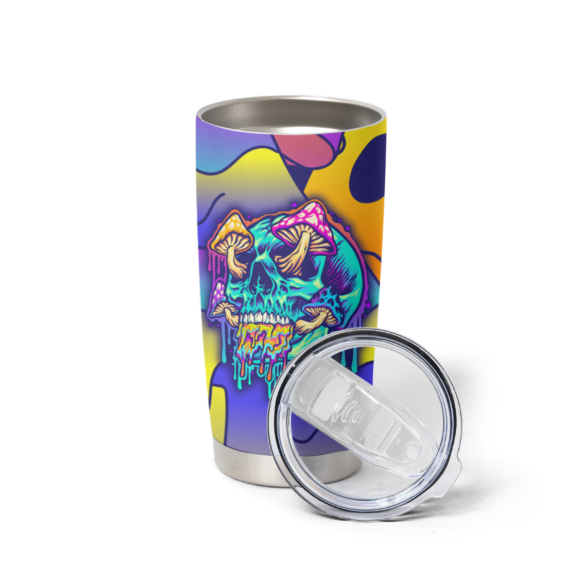 High Feel Skull Tumbler Cup What Is Heaven - Wonder Print Shop