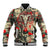 Skull Pattern Baseball Jacket Demon Art - Come With Me - Wonder Print Shop