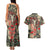 Skull Pattern Couples Matching Tank Maxi Dress and Hawaiian Shirt Demon Art - Come With Me - Wonder Print Shop
