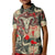 Skull Pattern Kid Polo Shirt Demon Art - Come With Me - Wonder Print Shop