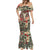 Skull Pattern Mermaid Dress Demon Art - Come With Me - Wonder Print Shop