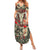Skull Pattern Summer Maxi Dress Demon Art - Come With Me - Wonder Print Shop