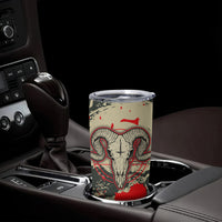 Skull Pattern Tumbler Cup Demon Art - Come With Me - Wonder Print Shop