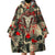 Skull Pattern Wearable Blanket Hoodie Demon Art - Come With Me - Wonder Print Shop
