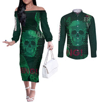 technology-skull-couples-matching-off-the-shoulder-long-sleeve-dress-and-long-sleeve-button-shirts-warning-erro-404