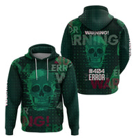 Technology Skull Hoodie Warning - Erro 404 - Wonder Print Shop