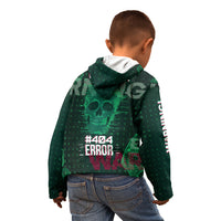 Technology Skull Kid Hoodie Warning - Erro 404 - Wonder Print Shop