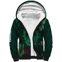 Technology Skull Sherpa Hoodie Warning - Erro 404 - Wonder Print Shop