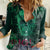 Technology Skull Women Casual Shirt Warning - Erro 404 - Wonder Print Shop