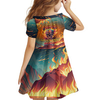 I Can Fix Stupid Bit It's Gonna Hurt Flaming kull Family Matching Tank Maxi Dress and Hawaiian Shirt - Wonder Print Shop