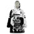 Black Joke Skull Wearable Blanket Hoodie Spade Ace Grunge Art - Wonder Print Shop