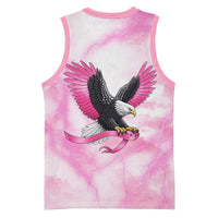 Pink Ribbon American Eagle Basketball Jersey Breast Cancer Awareness - Be Stronger Than The Storm
